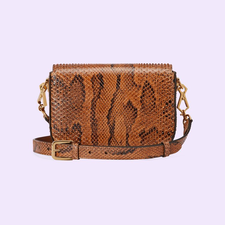 658574.EAAHO.2746.009.077.0000.Light Gucci Horsebit 1955 mini python bag
